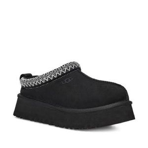 NWT Ugg Tazz platform slippers black size 9